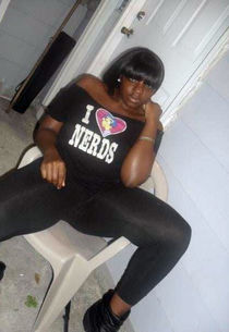 Charming black babes at